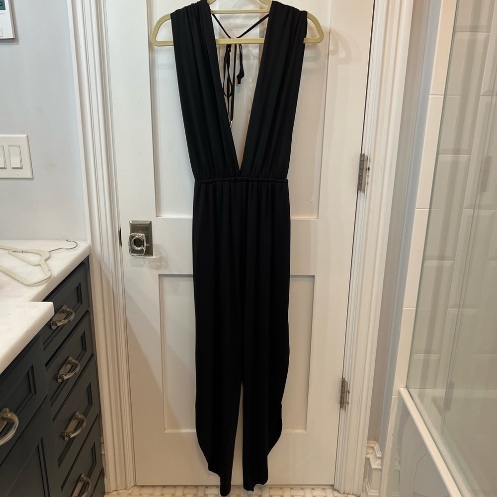 Black jump suit